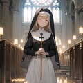 シスターさんの表と裏 2枚目