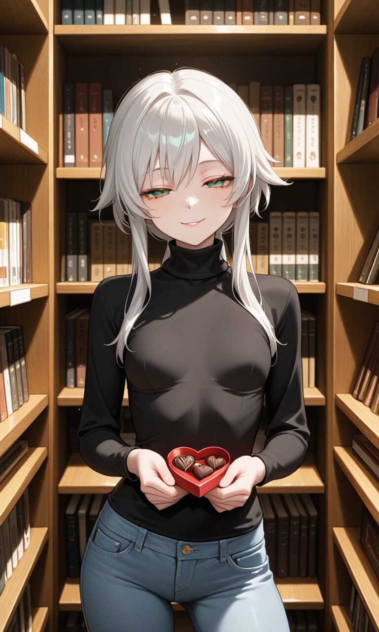 ジト目さんバレンタイン | の人気AIイラスト・グラビア