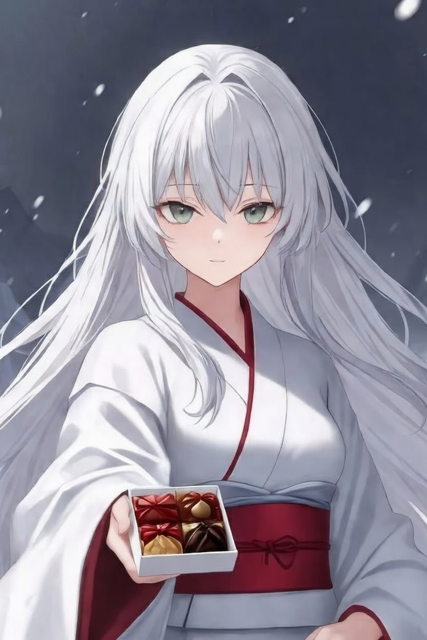 雪女からのバレンタインチョコ