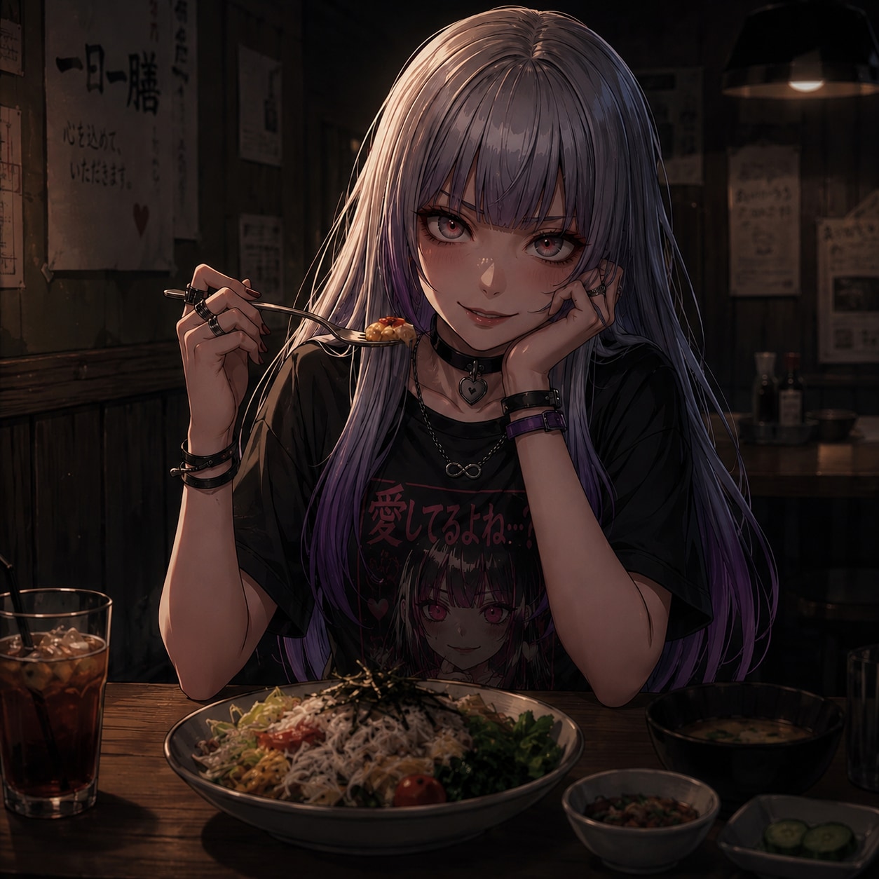 ご飯の時間だよ（しおん）