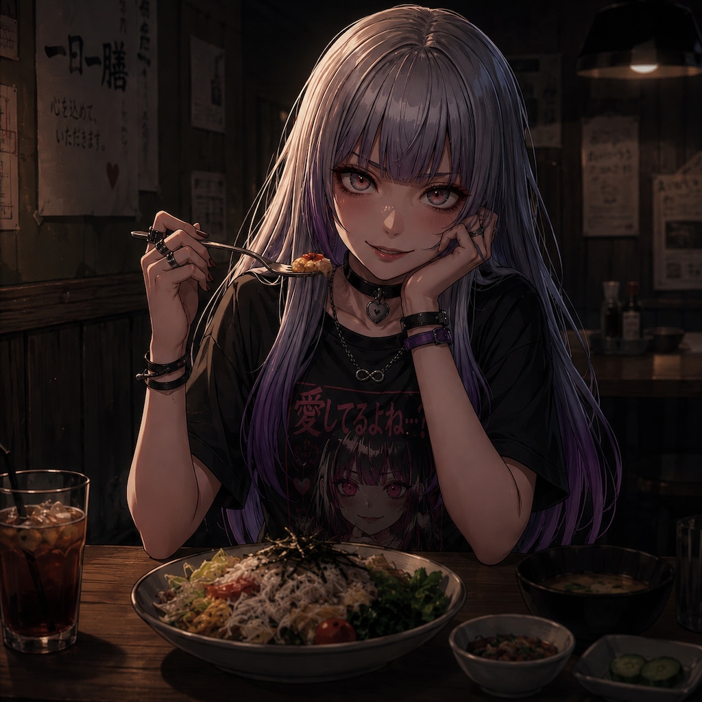 ご飯の時間だよ（しおん）