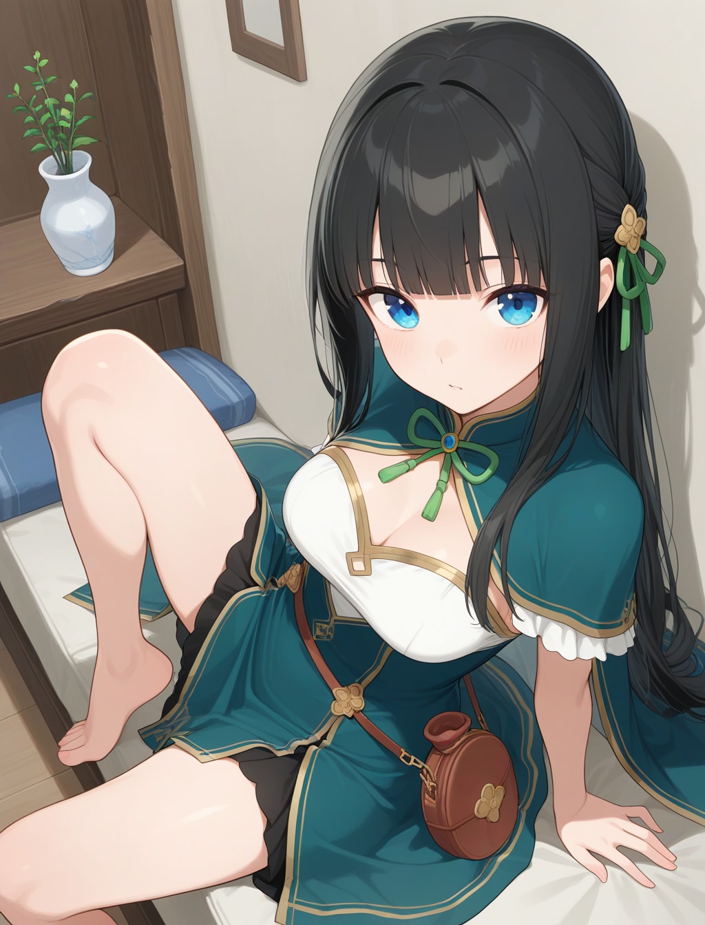 生け花ドレス