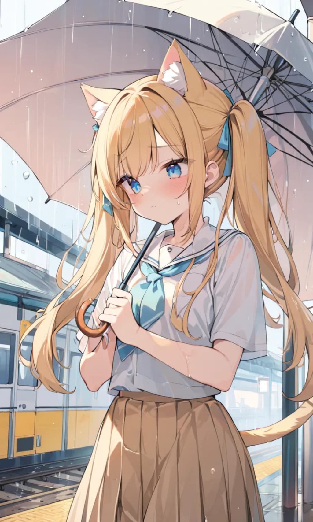 こるり「雨はアンニュイな気分」まや「詩的に言っているが微妙」