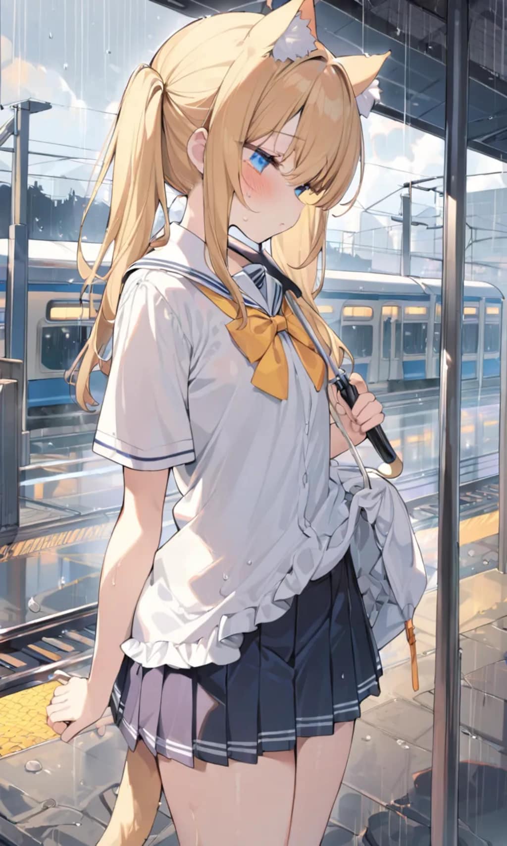 こるり「雨はアンニュイな気分」まや「詩的に言っているが微妙」