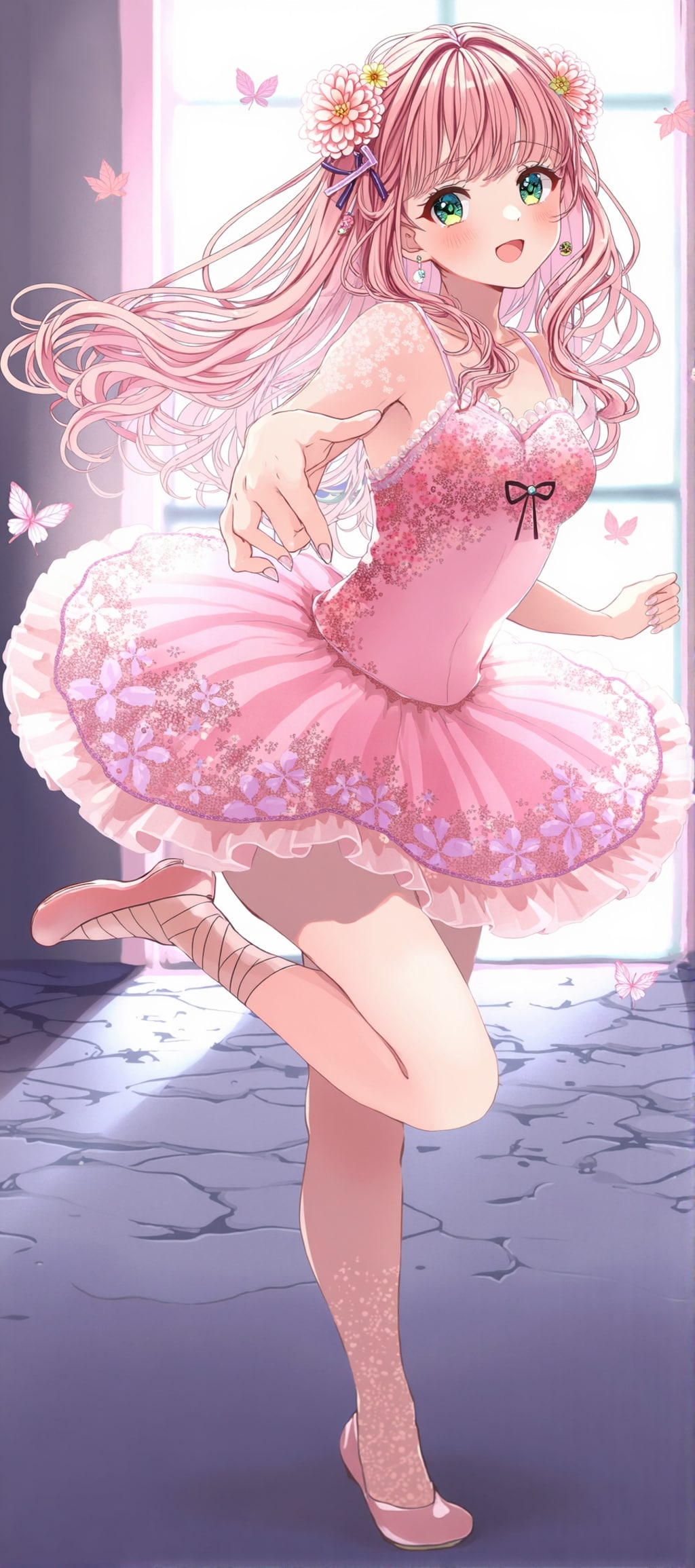 花の間での誘い