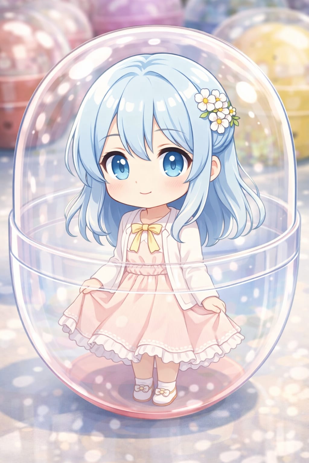 UL新モデルTUDEちゃんをカプセルに入れたよ