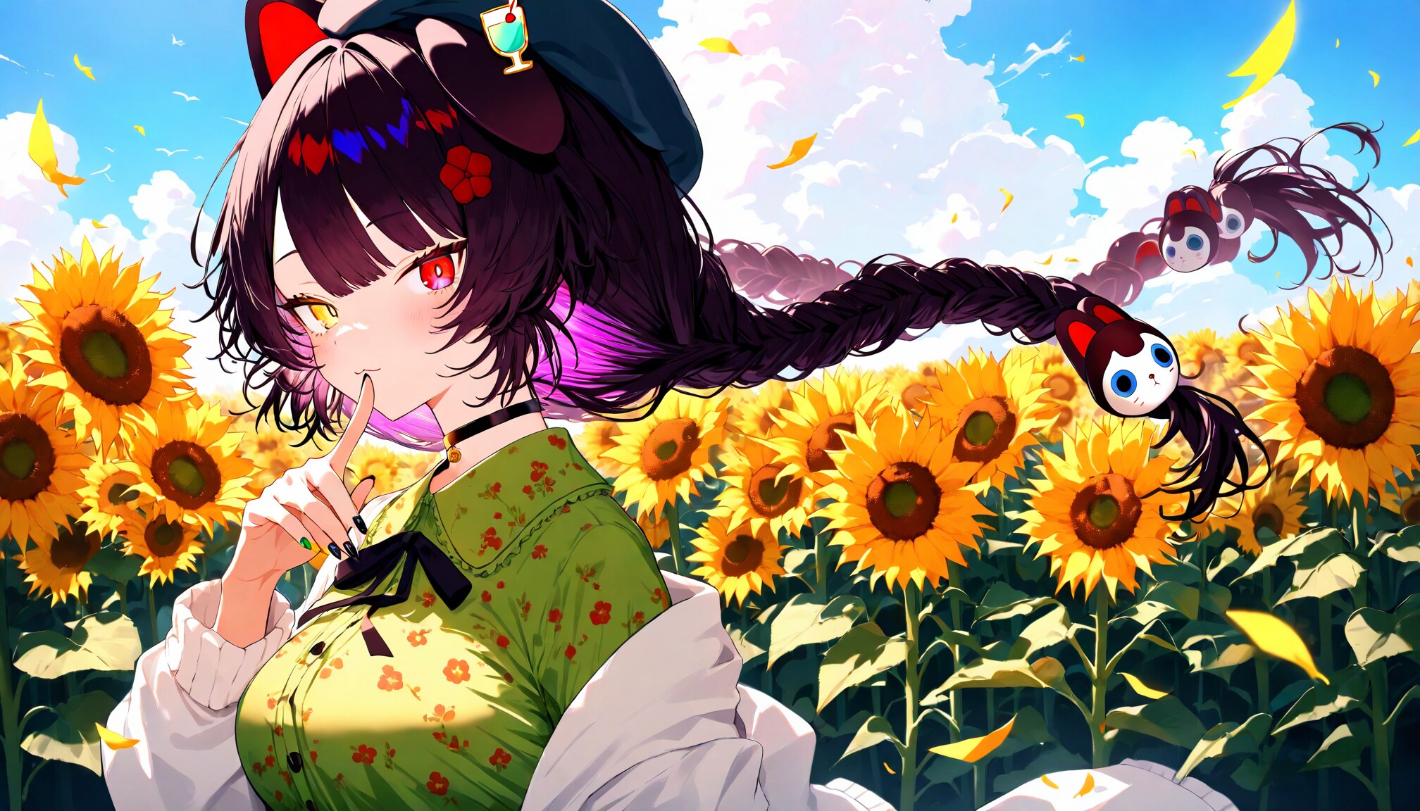 ひまわり畑 - 戌亥とこ / にじさんじ | の人気AIイラスト・グラビア