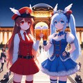 鉄道系魔法少女イオニア＆ラーラ　海外旅行中♪・・・116 7枚目