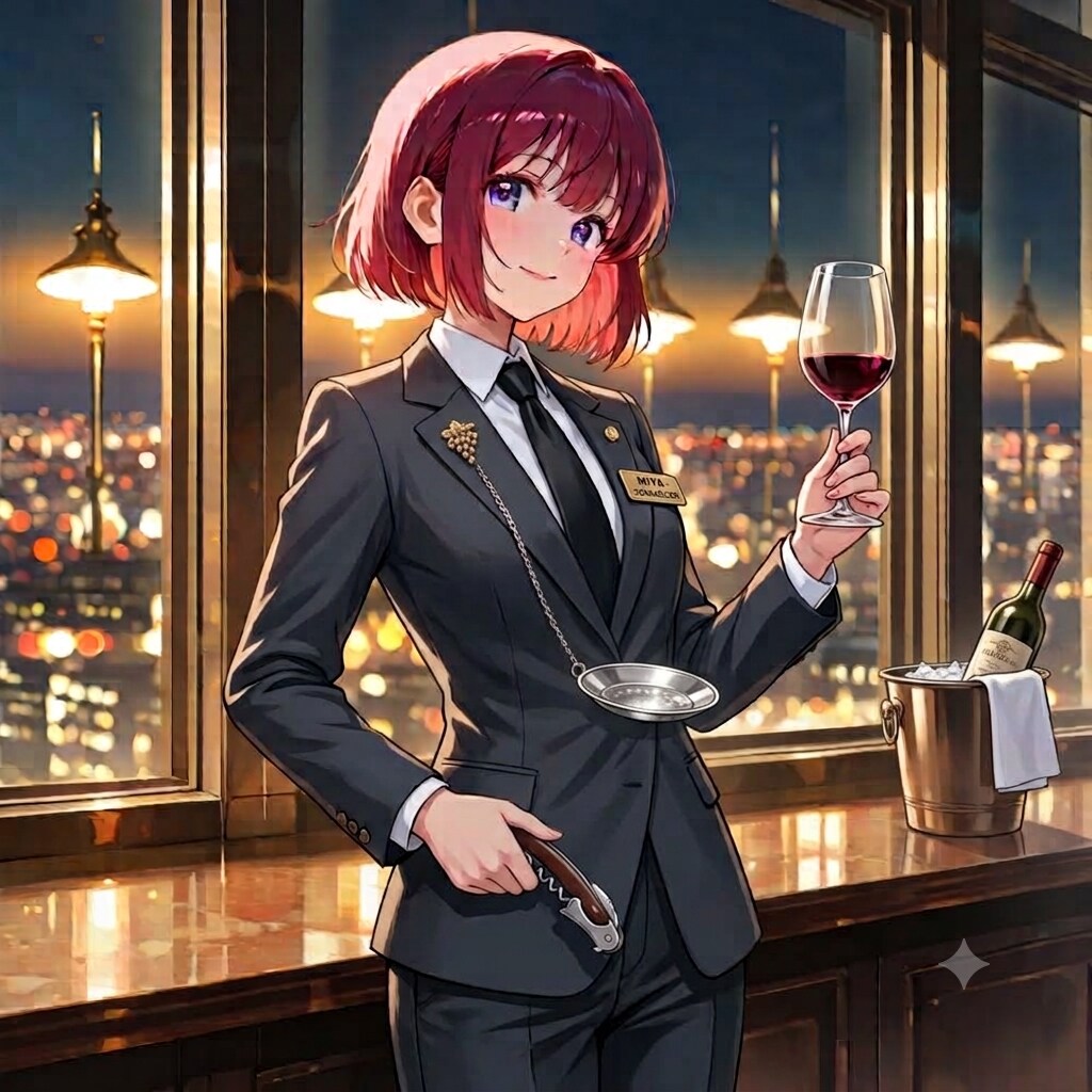ソムリエ…かも。 | の人気AIイラスト・グラビア