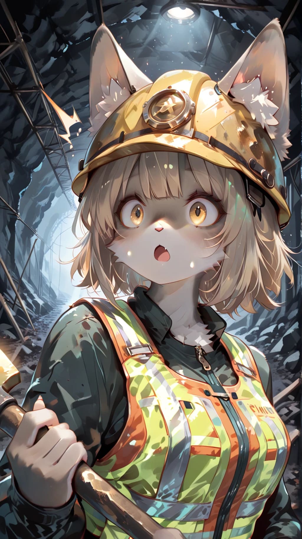 温泉を掘り当てた猫チャン