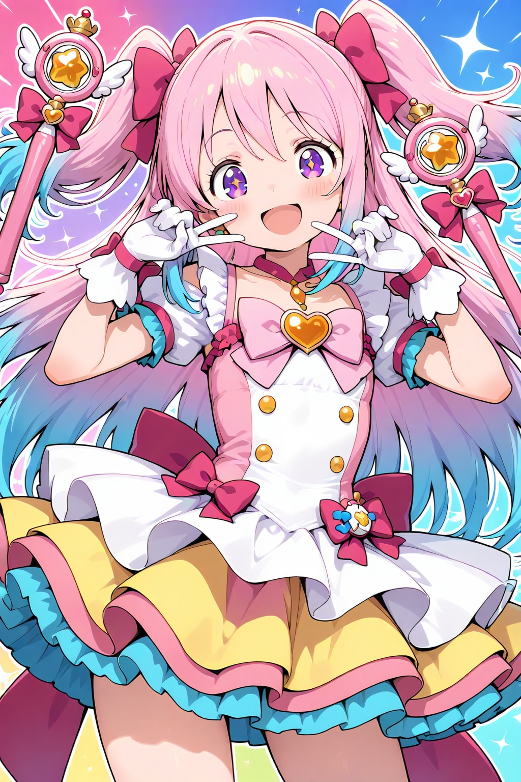 美少女魔法少女 | の人気AIイラスト・グラビア