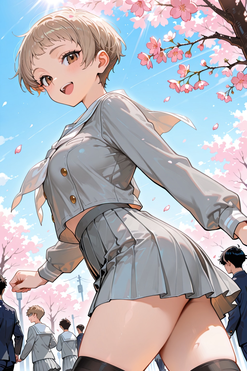 絶対領域と聞いて | の人気AIイラスト・グラビア