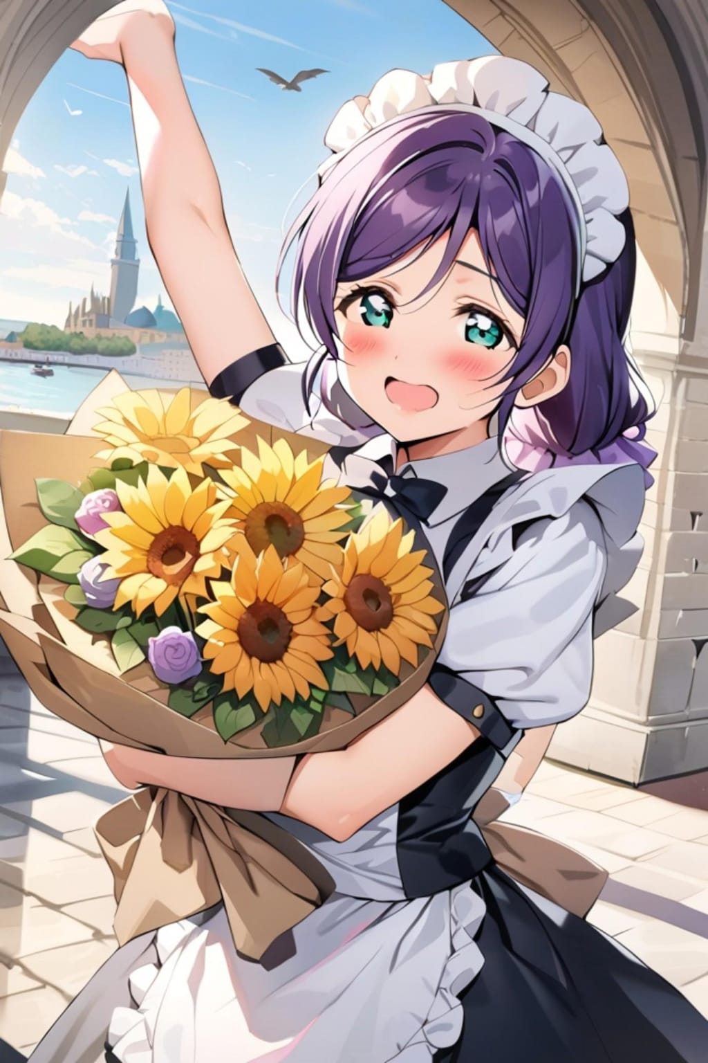 メイド服の東條希