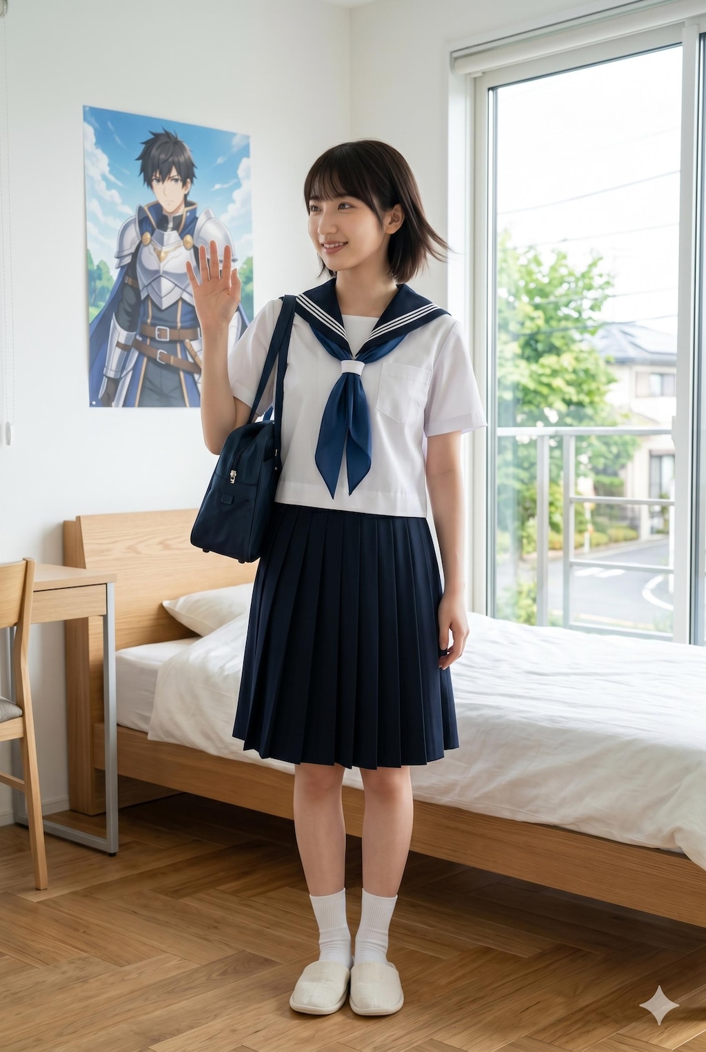 普通の美少女　行ってきます♡