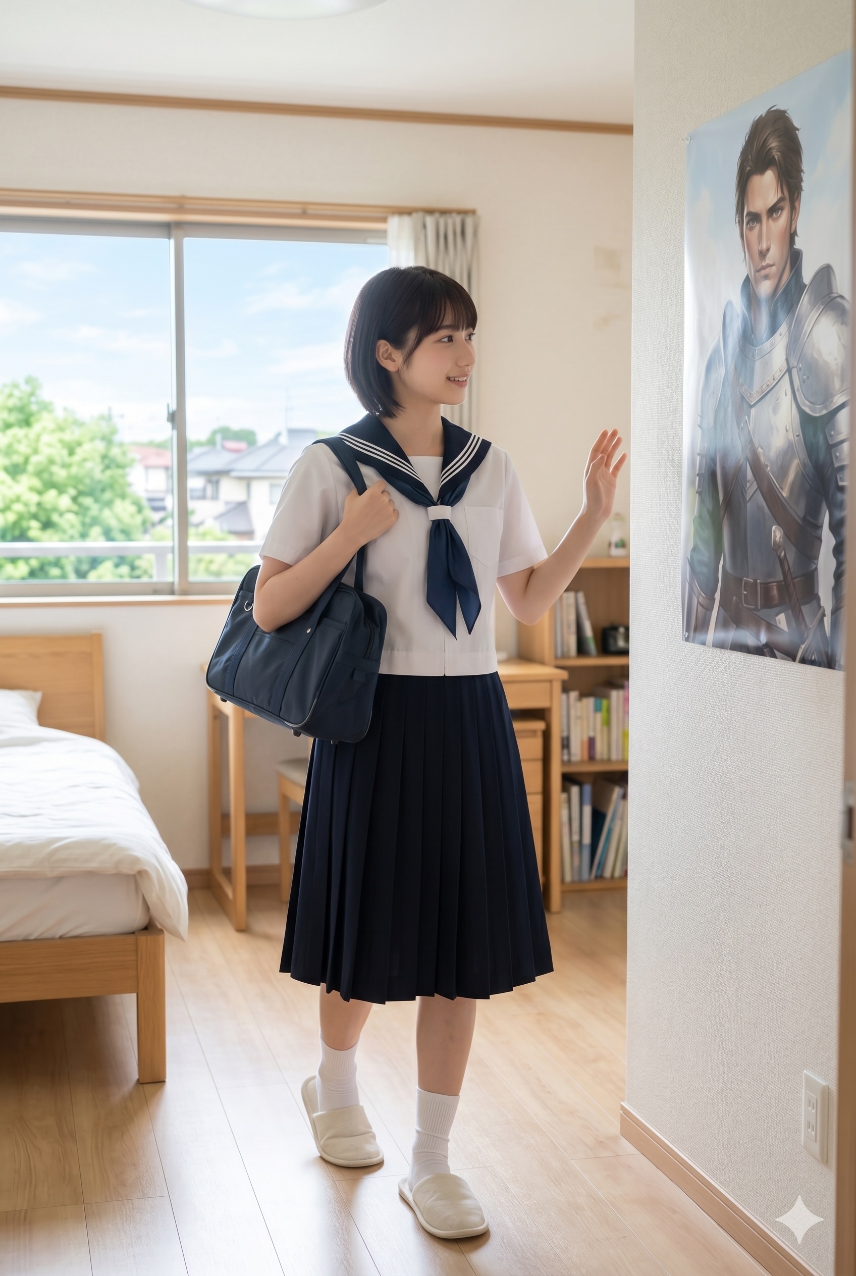普通の美少女　行ってきます♡