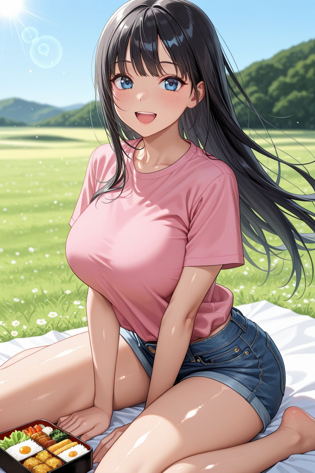 うちの子たちでピクニック♪