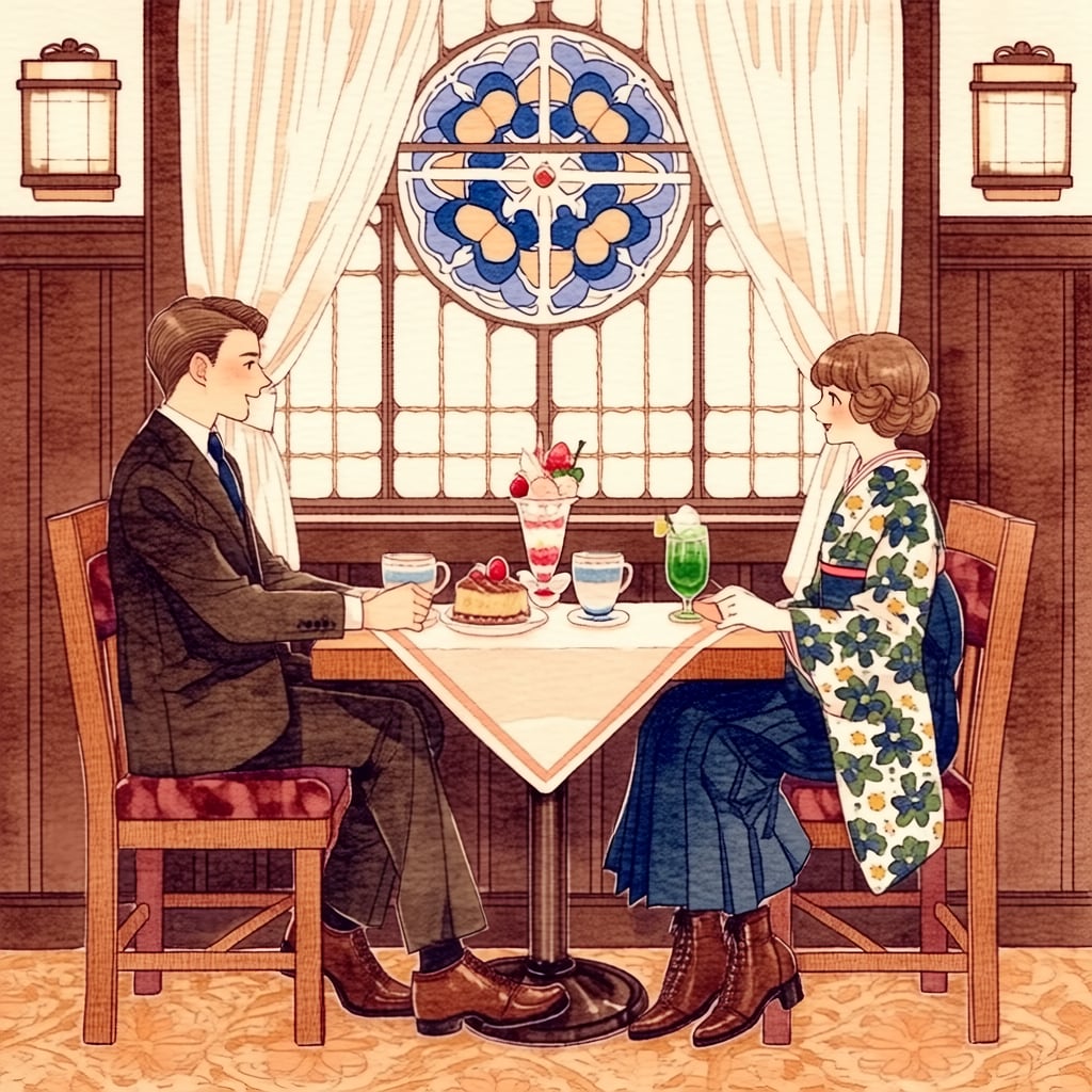 喫茶店デート
