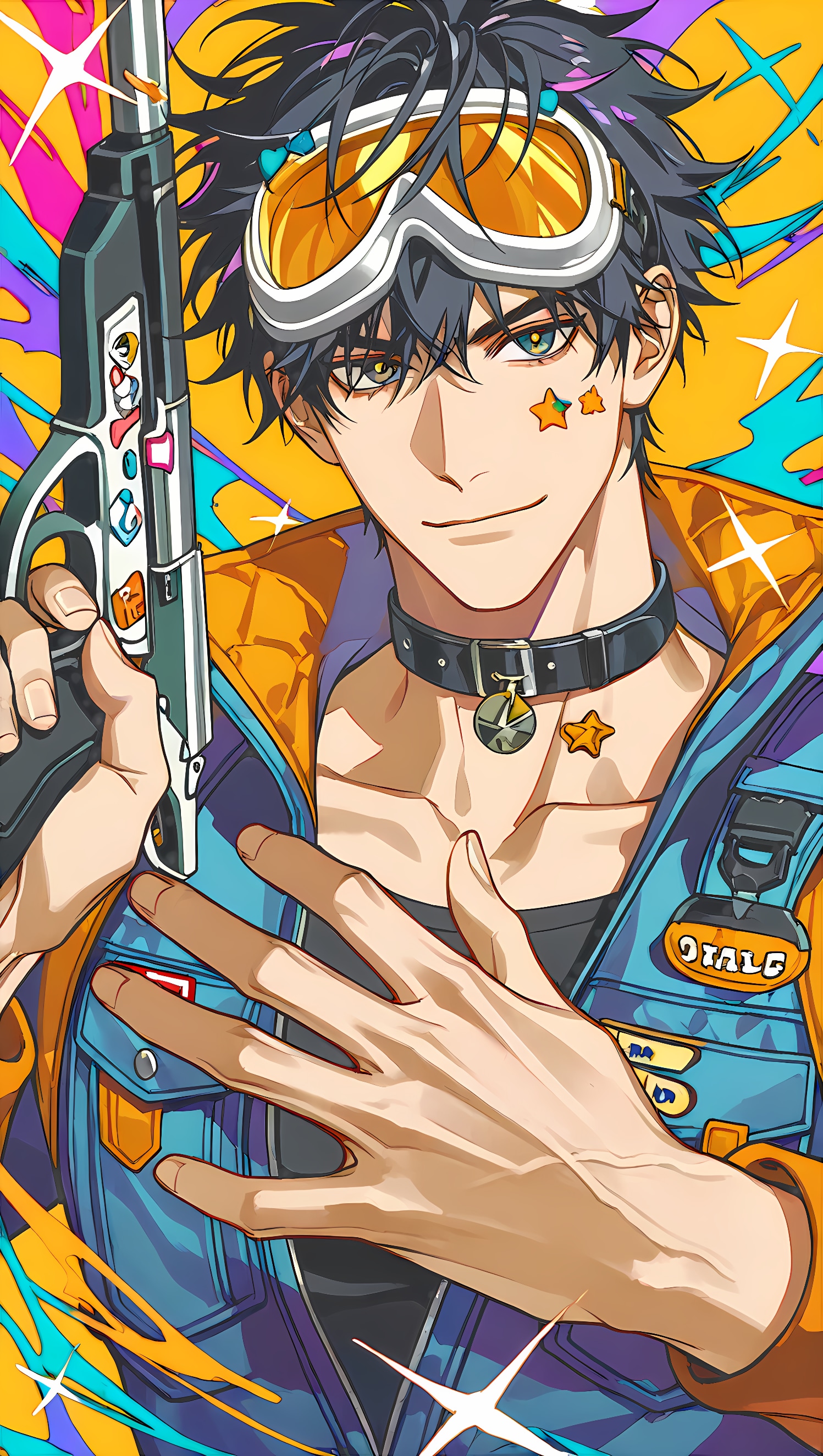 絶対救世主☆アルファ メインキャラクター | の人気AIイラスト・グラビア