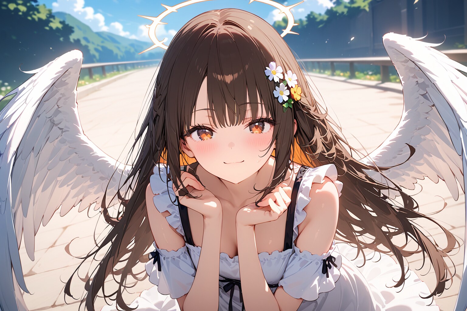 天使さん頑張ります（HALO） | の人気AIイラスト・グラビア