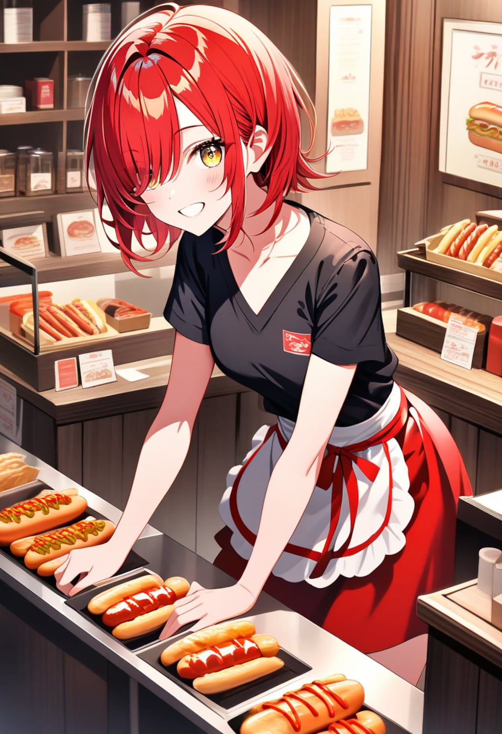 ホットドッグ店