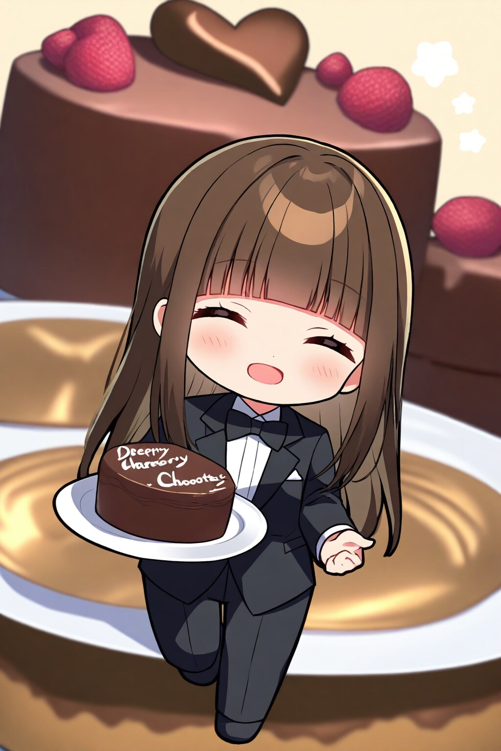 あおいちゃんにケーキのお返し！