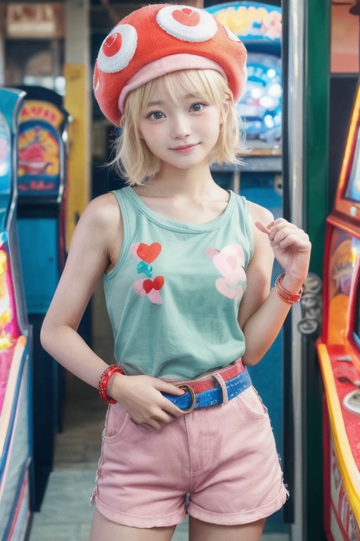 ゲームセンター大好きっ娘ちゃん