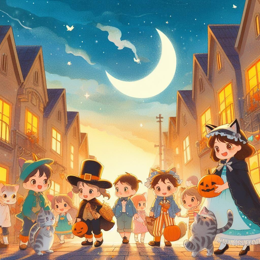 猫の国のハロウィンナイト