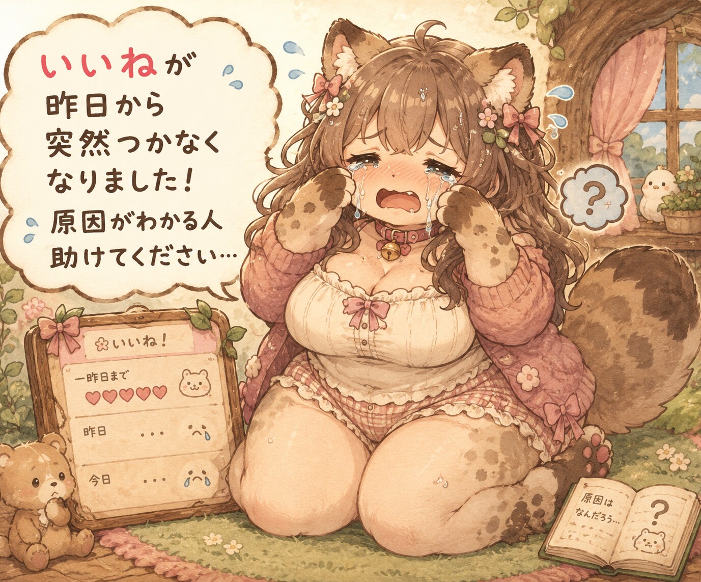原因不明なんです