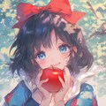 白雪姫とりんご 3枚目