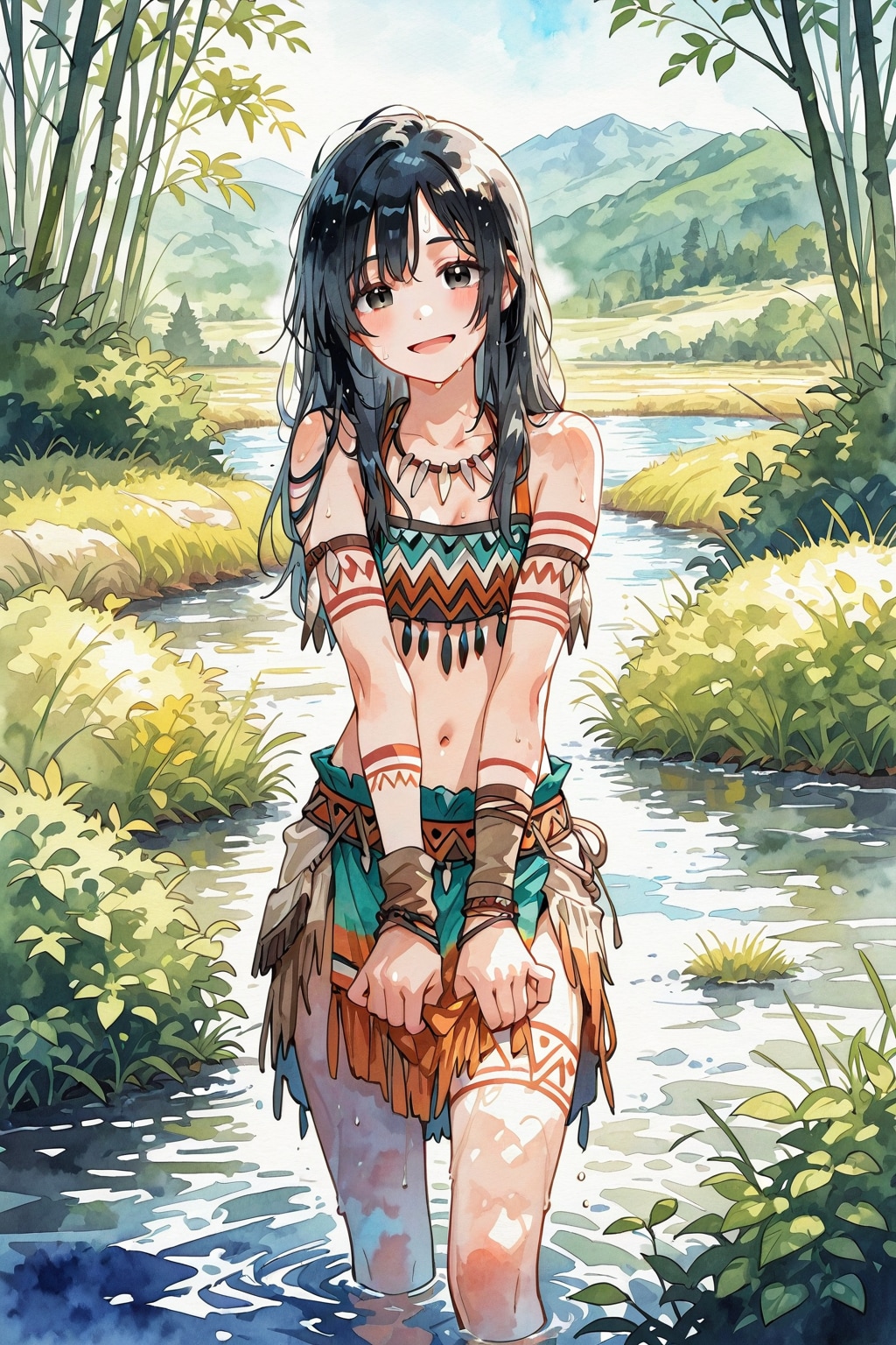 大草原の空の下６１