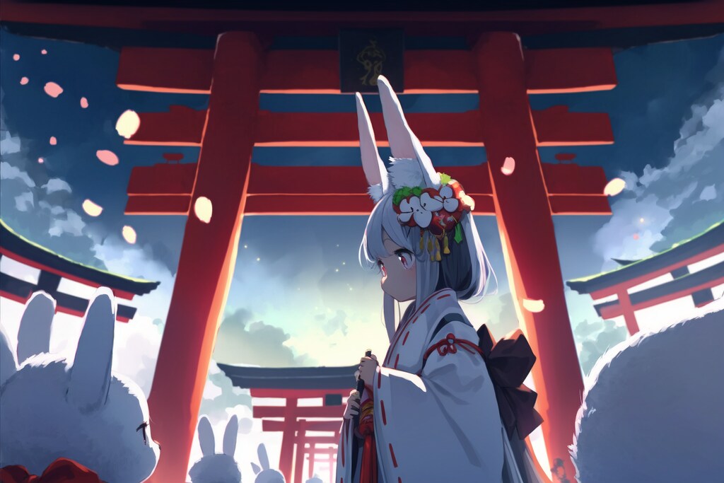 うさぎの神社