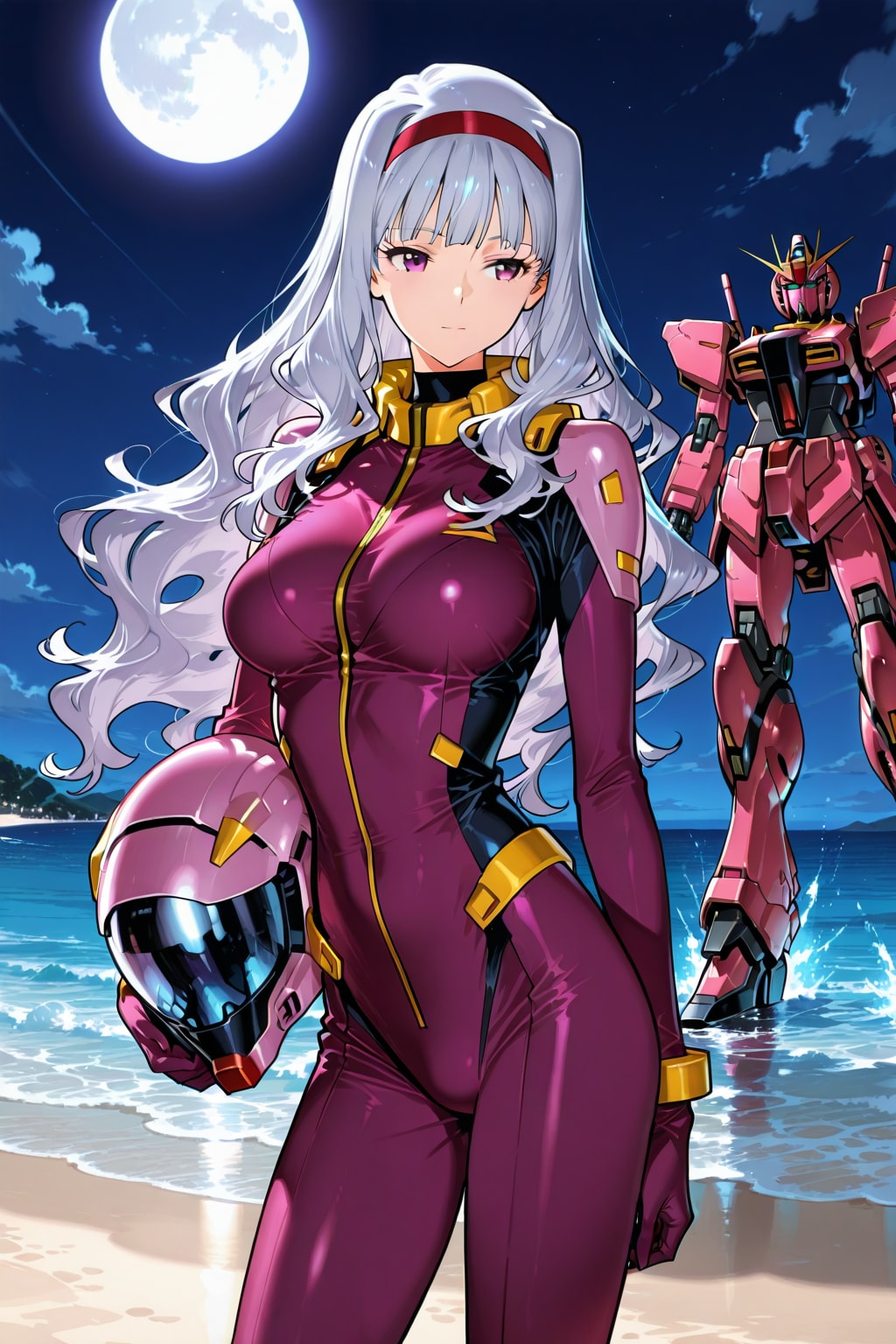 ガンダムタイプ機体とお姫ちん