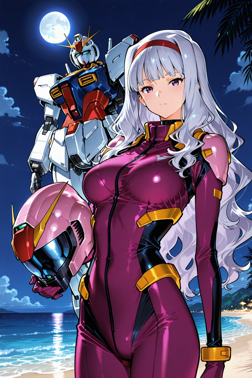 ガンダムタイプ機体とお姫ちん
