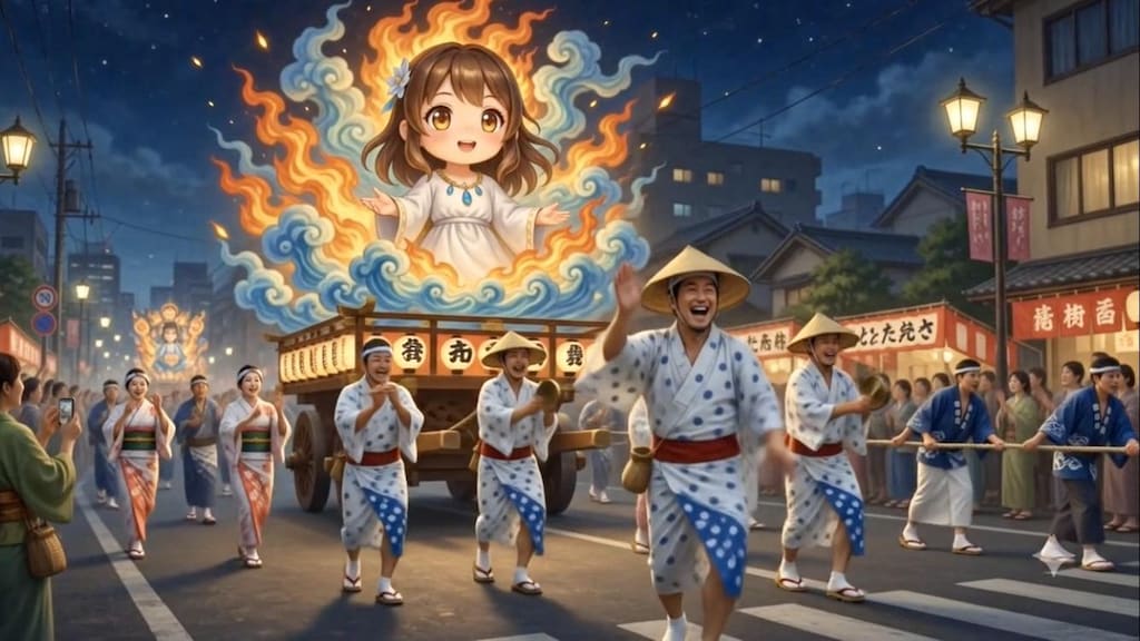 [動画]ねぶた祭り