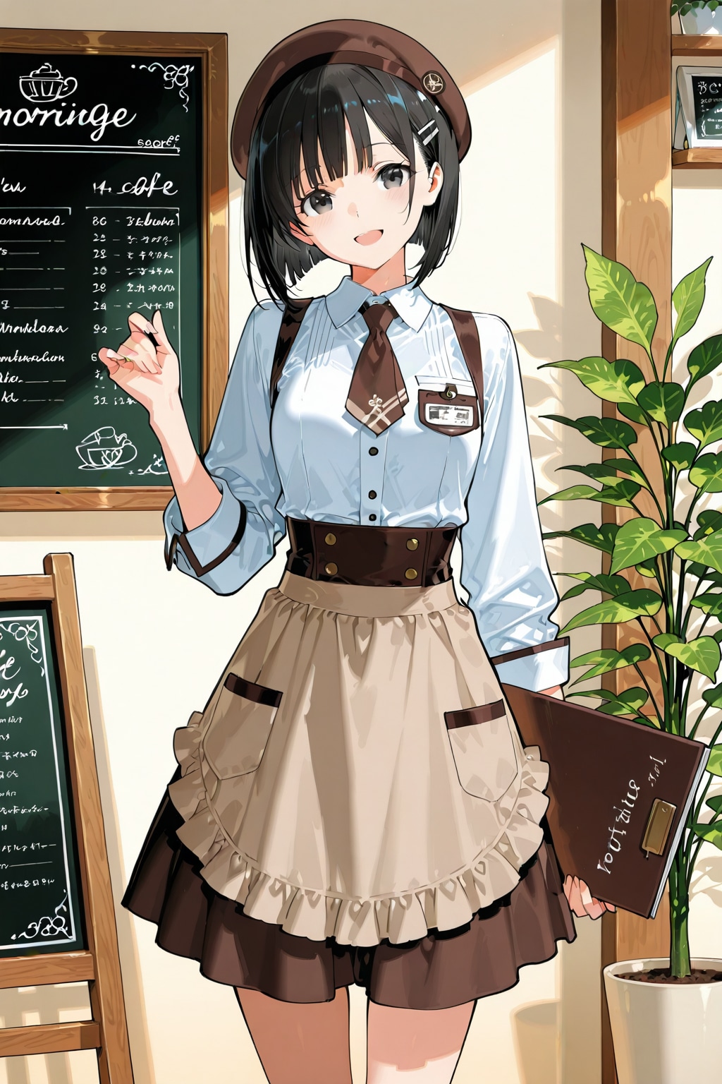 妹ちゃん✨カフェへようこそ‼️🥰☕️✨２６２ | の人気AIイラスト・グラビア