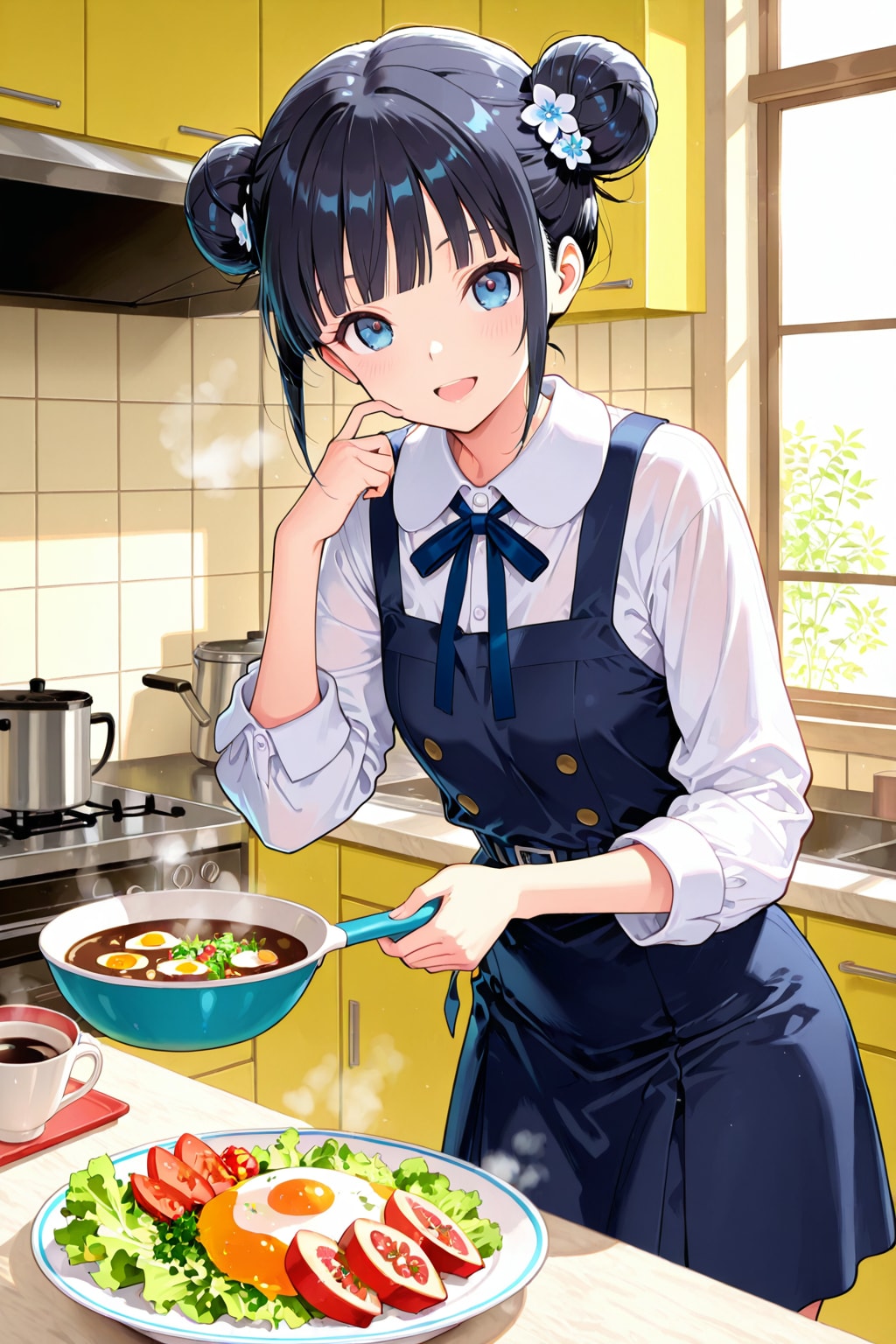おだんごちゃん🍡✨と朝ごはん🍚✨　9/29