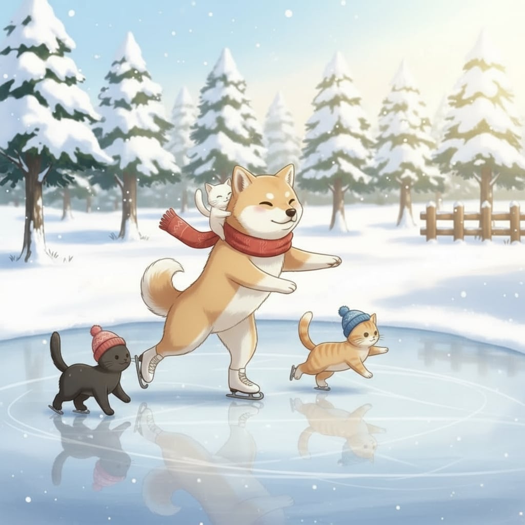 スケート🐶😺