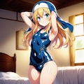大友ソウリン_スクール水着_SFW 2枚目