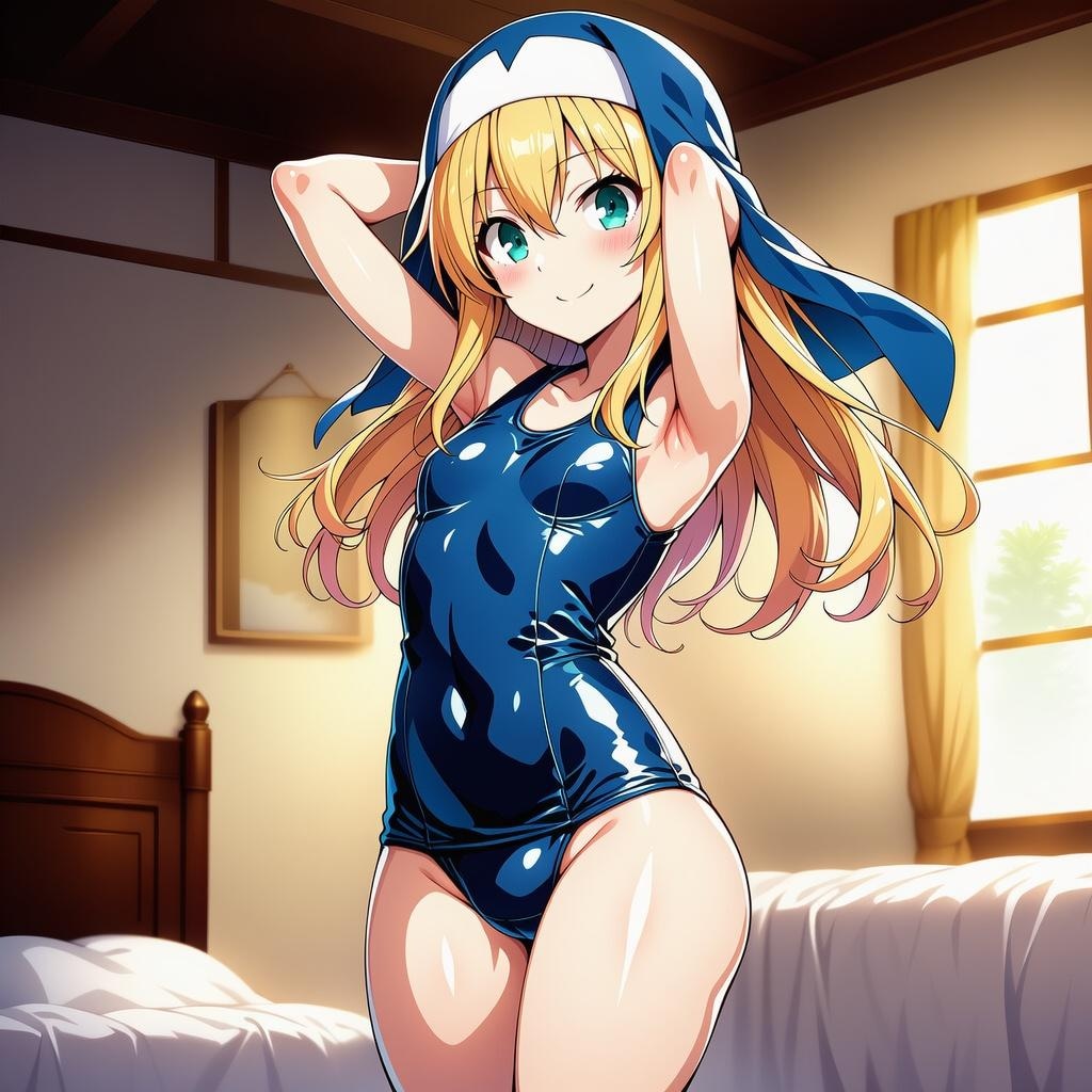 大友ソウリン_スクール水着_SFW