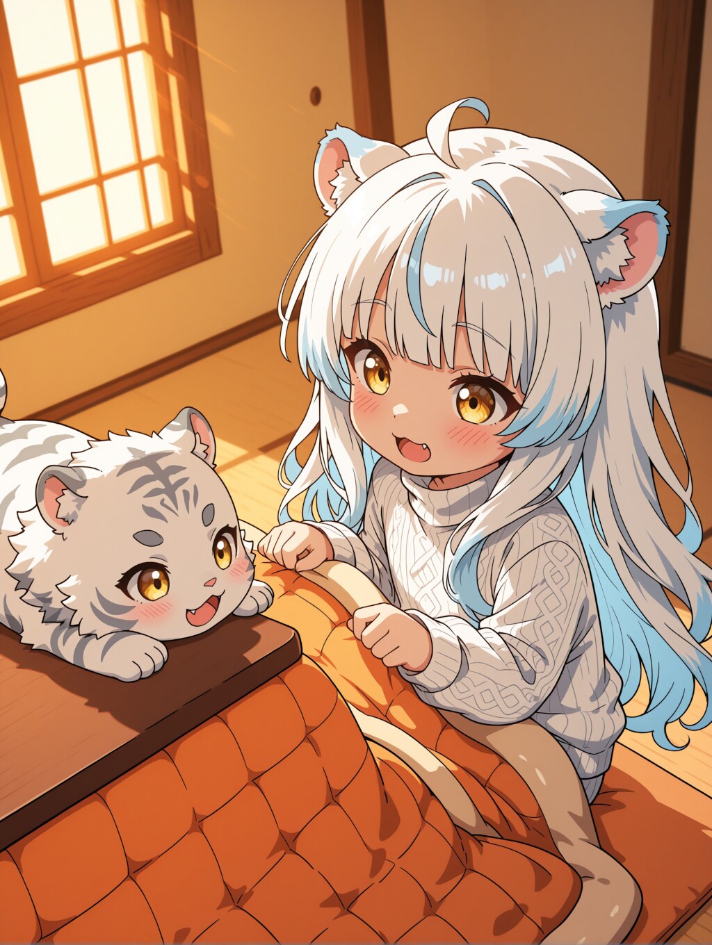 午後のこたつ | の人気AIイラスト・グラビア