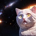満を持しての宇宙猫 3枚目