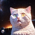 満を持しての宇宙猫 8枚目