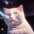 満を持しての宇宙猫 5枚目