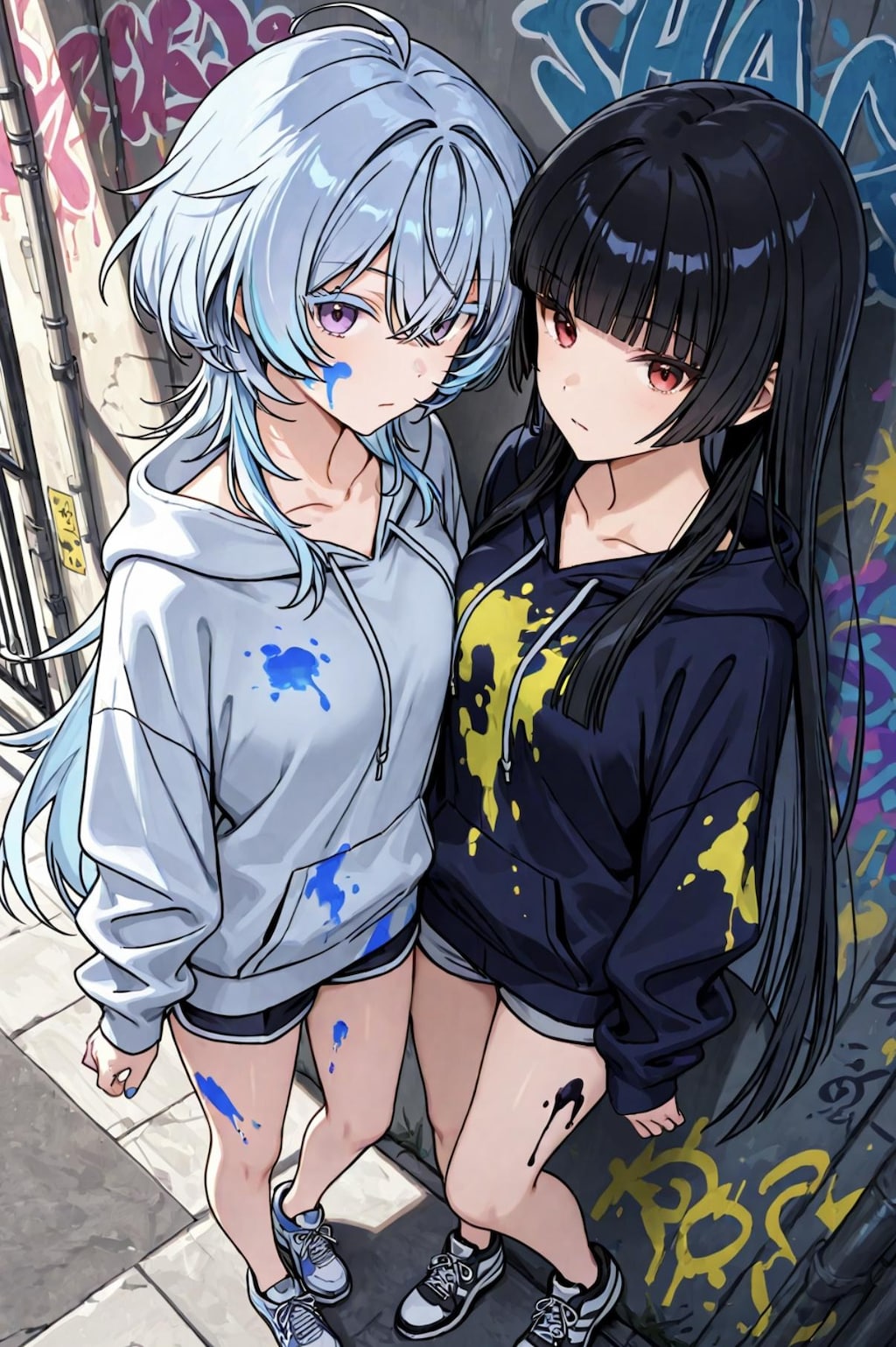 グラフィティーとショア千咲