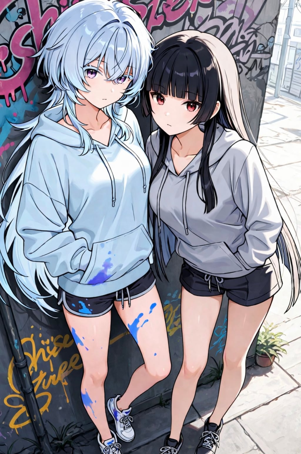 グラフィティーとショア千咲