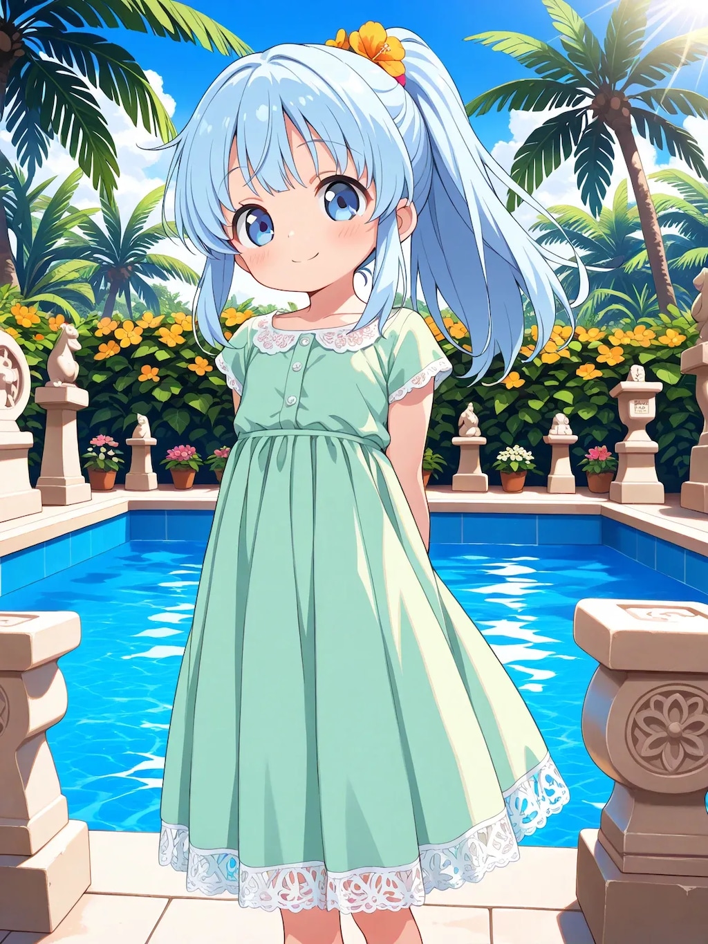 あおいちゃんとアジアンリゾート