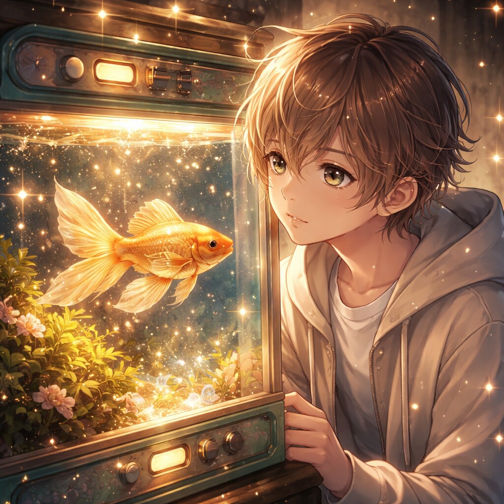 キンキラキンの金魚