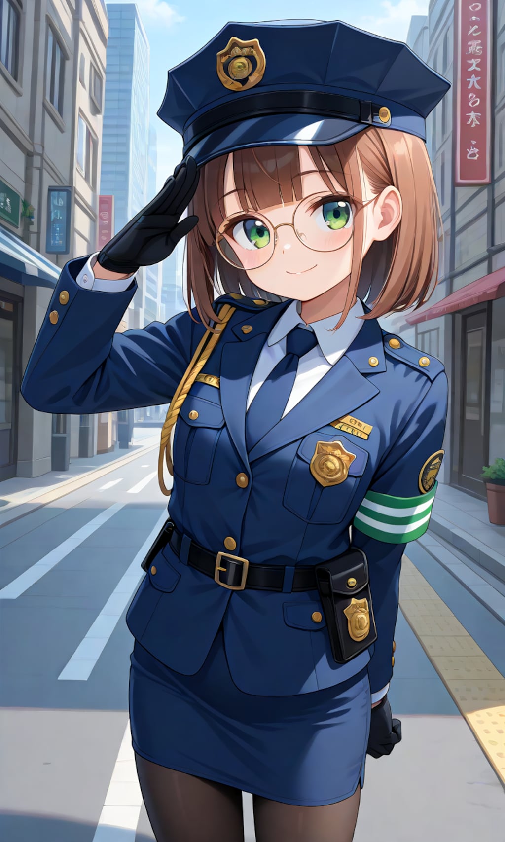 警察官な碧海ちゃん