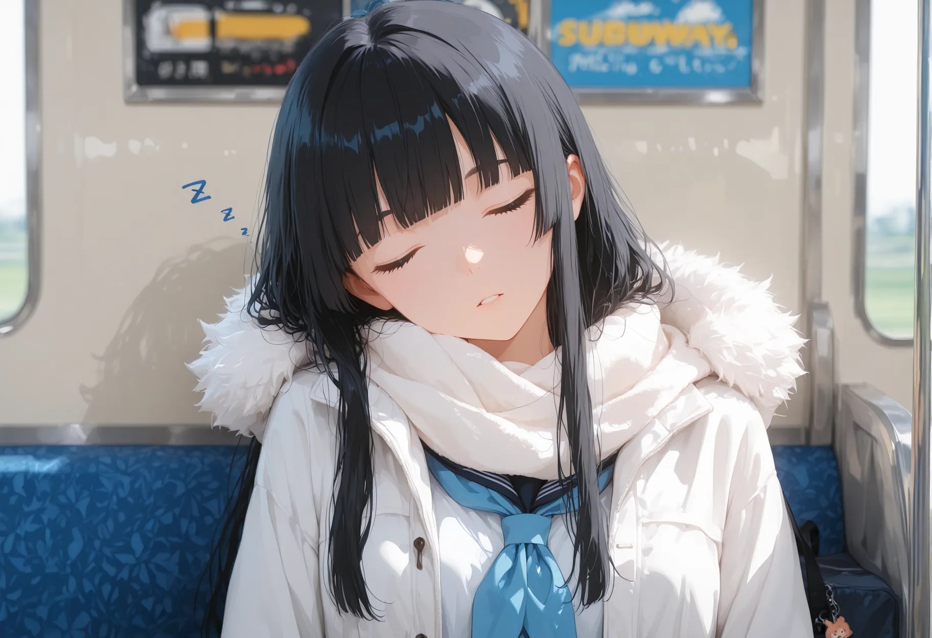 夜・遅・眠 | の人気AIイラスト・グラビア