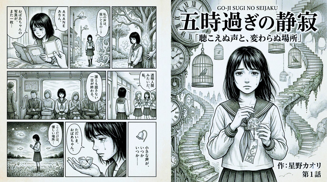 Geminiで不思議な漫画